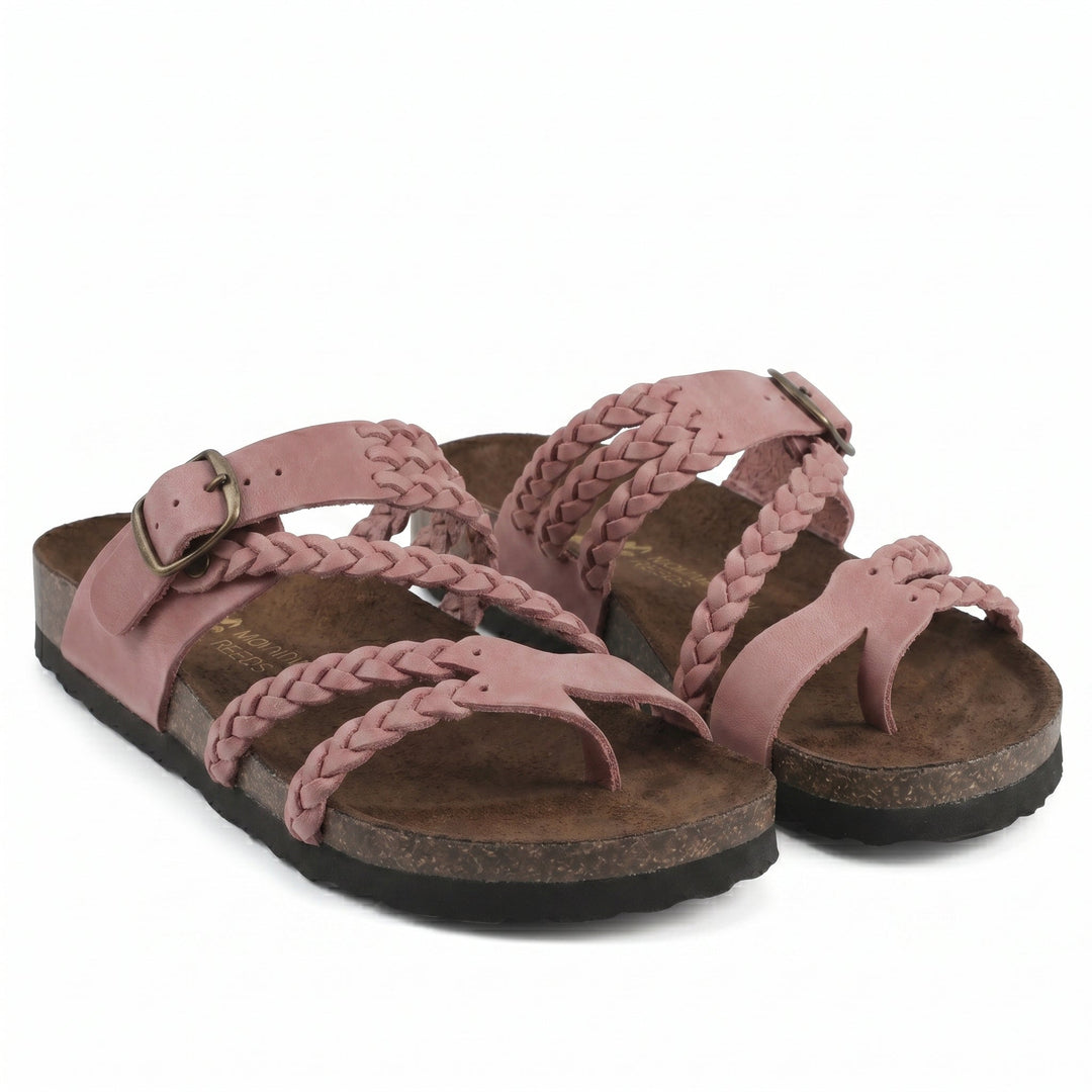 Linnea | Sandaler med flätade remmar